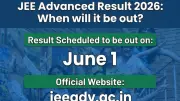 JEE Advanced 2026 Result Date Announced: Check Websites