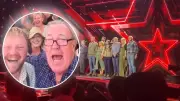 Jeremy Clarkson Celebrates Hawkstone Farmers Choir's Britain's Got Talent Final Win