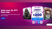 Jio Launches New OTT Pass at Rs 200 with 15 Apps, 30GB Data, Live TV