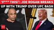 Joe Rogan Criticizes Trump's Plan for UFC Event at White House