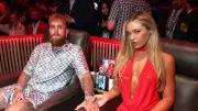 Jutta Leerdam Stuns in Red Dress at Jake Paul's MVP MMA Event on Netflix