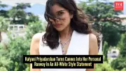 Kalyani Priyadarshan Makes Cannes Debut in Elegant White Ensemble
