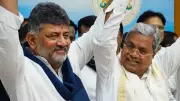 Karnataka Congress Leader D K Shivakumar Stakes Claim to Form Government