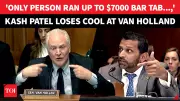 Kash Patel Fires Back at Senator Over Drinking Allegations: 'You Drink Margarita With Rapists'