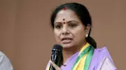 Kavitha Demands Look-Out Circular Against Union Minister's Son