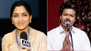 Khushbu Sundar Backs TVK Chief Vijay for CM Amid Tamil Nadu Govt Formation Stalemate