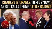 King Charles Laughs as Rod Stewart Calls Donald Trump a 'Little Ratbag'