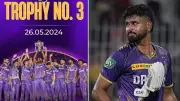 KKR Excludes Shreyas Iyer from IPL Title Anniversary Posts Again
