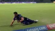 KKR's Anukul Roy Takes Stunning Catch to Dismiss DC's Axar Patel in IPL 2026