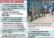 Kolkata Under Security Lockdown Ahead of May 4 Vote Counting