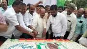 Ksheerabhisheka, Sweet Distribution Mark Deve Gowda's 94th Birthday