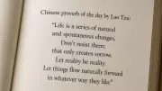 Lao Tzu's Wisdom on Embracing Change for a Peaceful Life