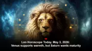 Leo Daily Horoscope: Harmony at Home, Hidden Gains, and Career Leadership