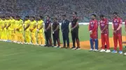 LSG vs CSK: Teams Observe Silence for UP Storm Victims