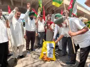 Ludhiana Trade Bodies Protest Lathi Charge on Farmers in Chandigarh