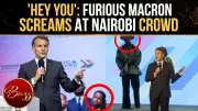 Macron Scolds Nairobi Summit Crowd Over Noise, Faces Backlash