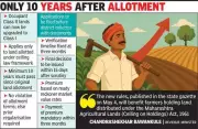 Maharashtra Simplifies Conversion of Ceiling-Allotted Agricultural Land