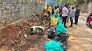 Mallikarjuna Temple Street Cleaned by Residents and Officials