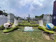 Mamata Banerjee Expresses Grief Over Removal of Biswa Bangla Logo at Salt Lake Stadium