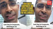 Man Quits Corporate Job After 11 Years, Video Goes Viral Among Millennials