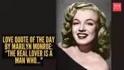 Marilyn Monroe on True Love: The Real Lover Thrills with Small Moments