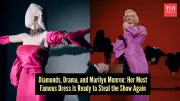 Marilyn Monroe's Iconic Pink Dress Returns to Exhibition After Decades