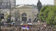 Massive anti-govt protests in Belgrade demand early elections in Serbia