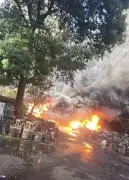 Massive Fire at PSPCL Compound in Doraha Engulfs Transformers, No Casualties Reported