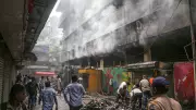 Massive Fire at Thane Vegetable Market Kills Two, Including Firefighter