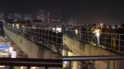 Massive Power Outage Hits Gurugram, Metro Disrupted, Passengers Walk on Tracks