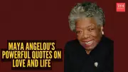Maya Angelou's Wise Words: 10 Powerful Quotes on Love and Life