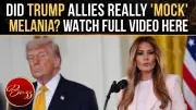 Melania Trump Faces Awkward Laughter After Praising Trump's Empathy at White House Event