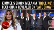 Melania Trump Texts Become Punchline on Colbert's Show