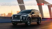 MG Majestor SUV Launched in India at Rs 40.99 Lakh, Takes on Fortuner