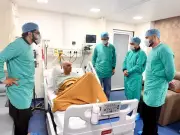 Mohammad Nabi, Rashid Khan Visit Injured Shapoor Zadran in Hospital
