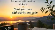 Morning Affirmation at 5 AM: Start Your Day with Clarity and Calm