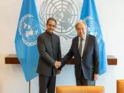 MoS Kirti Vardhan Singh Meets UN Chief Guterres in Productive Talks