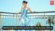 Mouni Roy Closes Cannes 2026 with Ruffled Blue-and-White Gown and Diva Energy