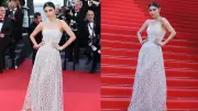 Mouni Roy Stuns in Caroline Couture Gown at Cannes Red Carpet