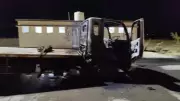 Moving Truck Catches Fire on Samruddhi Expressway, No Injuries Reported