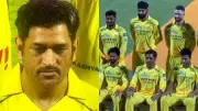 MS Dhoni Walks Out for Team Photo at Chepauk, Crowd Erupts in Cheers