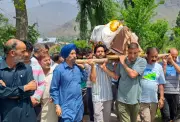 Muslims, Sikhs Perform Last Rites of Kashmiri Pandit Woman in Pulwama