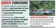 Mysuru Tree Felling Protest Intensifies Ahead of Flyover Construction