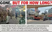 Nagpur Municipal Corporation Conducts Anti-Encroachment Drive After Traders' Complaint