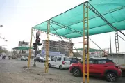 Nagpur: Permanent Shade Net Structure at Besa Square Raises Planning Concerns