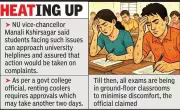 Nagpur Students Suffer as Exam Centres Lack Coolers, Water in 44°C Heat