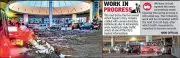 Nagpur's Ashok Square Rotary: Traffic Woes Amid Incomplete Road Work Below Flyover