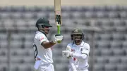 Najmul Shanto Breaks Mushfiqur Rahim's Record in Bangladesh's First Test vs Pakistan