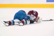 Nathan MacKinnon Injury Scare in NHL Western Conference Final Game 3