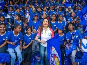 Nita Ambani Urges MI Players to Make Children Smile in Special ESA Match vs RR